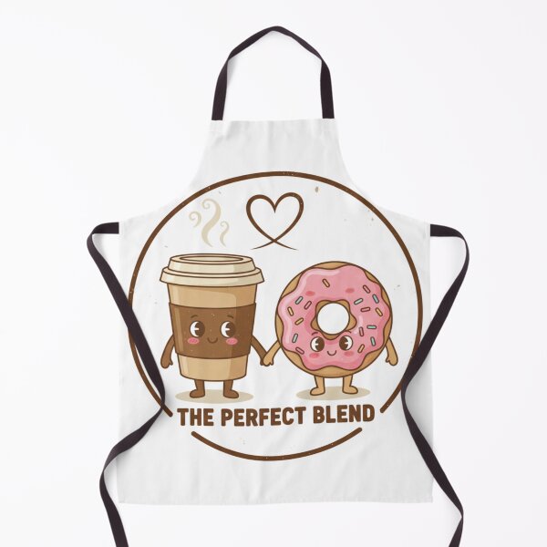Item preview, The Perfect Blend – Coffee and Donut Valentine designed and sold by ARTReMi.