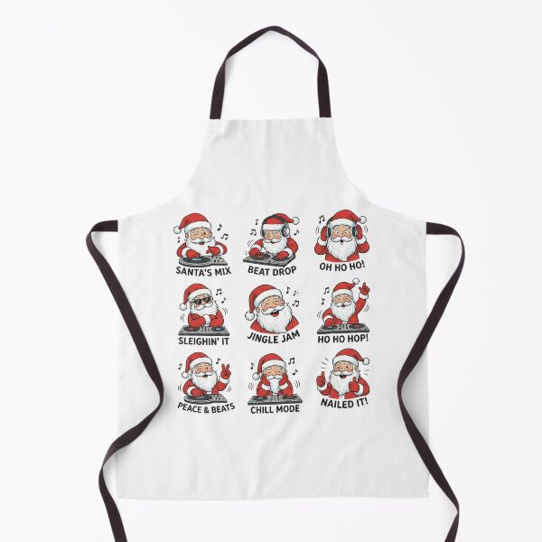 Item preview, Santa's Mix Beat Drop Sleighin' It Jingle Jam Holiday designed and sold by chattsuede.