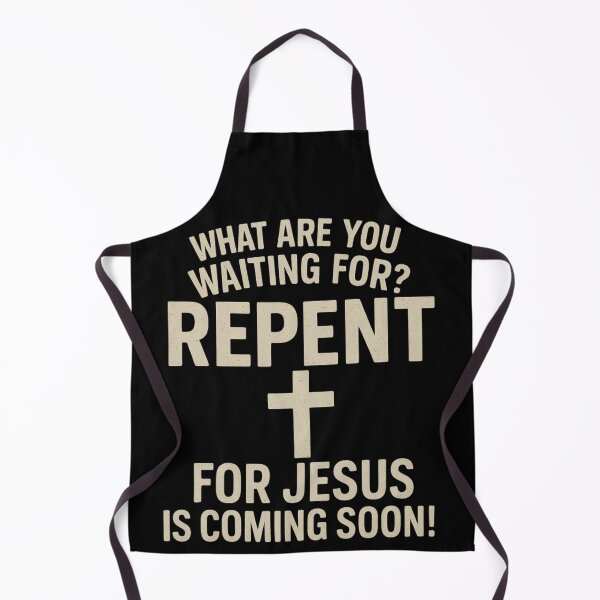 Item preview, Repent – Jesus Is Coming Soon | Christian Faith Design designed and sold by WEPRAYZE.