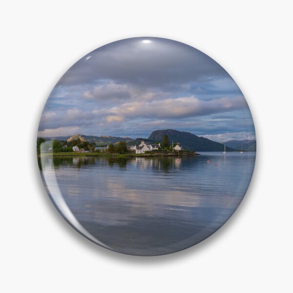 Item preview, Picturesque Plockton Bay at Dusk, Scotland designed and sold by Kasia Design.