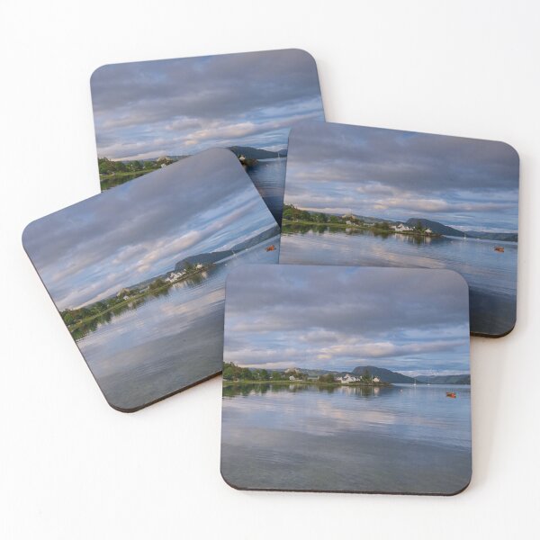 Item preview, Picturesque Plockton Bay at Dusk, Scotland designed and sold by Kasia Design.