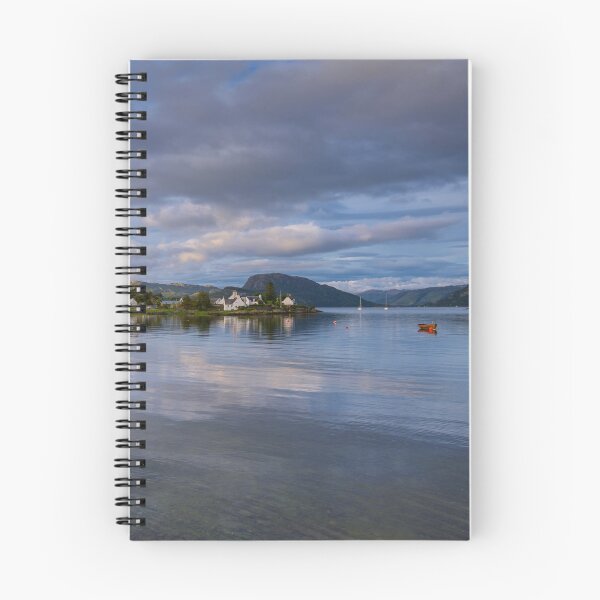 Item preview, Picturesque Plockton Bay at Dusk, Scotland designed and sold by Kasia Design.