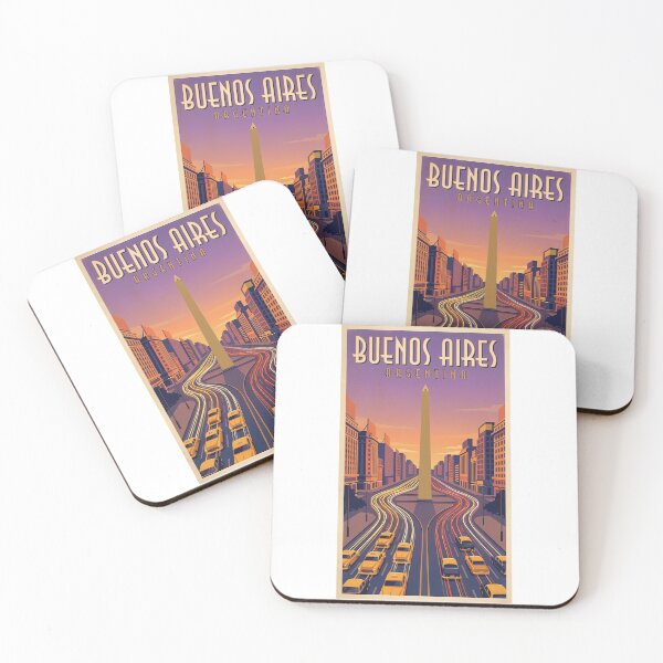 Item preview, Obelisco Buenos Aires - Avenida 9 de Julio Sunset Travel Poster designed and sold by Digital Dreams Arts.