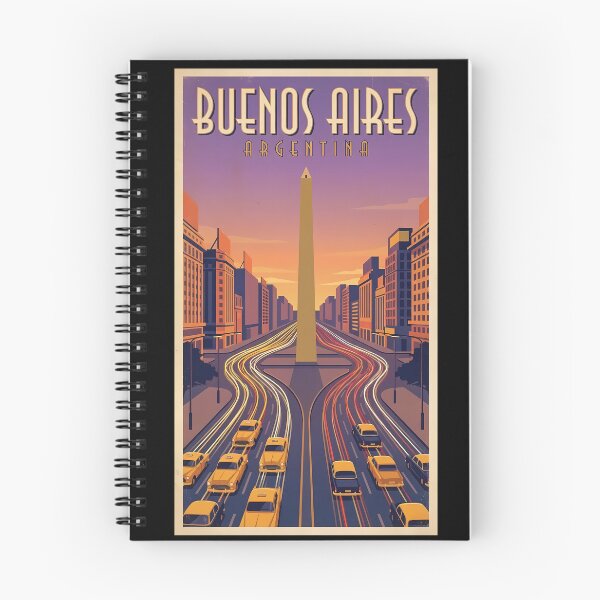 Item preview, Obelisco Buenos Aires - Avenida 9 de Julio Sunset Travel Poster designed and sold by Digital Dreams Arts.