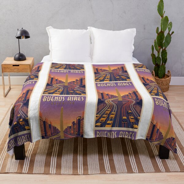 Item preview, Obelisco Buenos Aires - Avenida 9 de Julio Sunset Travel Poster designed and sold by Digital Dreams Arts.