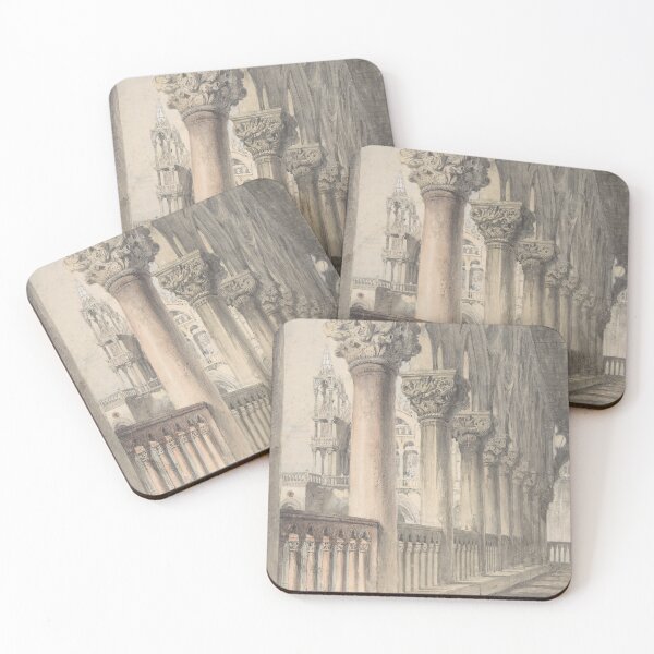 Item preview, Gothic Revival — John Ruskin - Loggia of the Ducal Palace, Venice | Dead Artists Collective designed and sold by Dead Artists Collective.