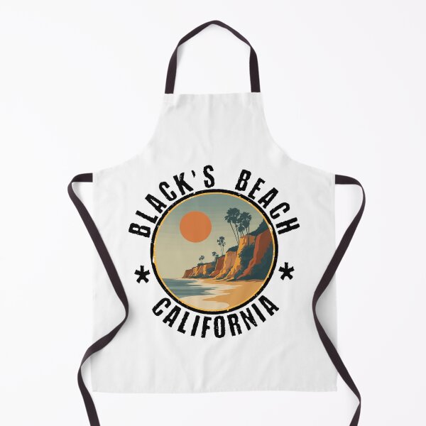 Item preview, Black's Beach - California (with Black Lettering) designed and sold by VelvetRoom.