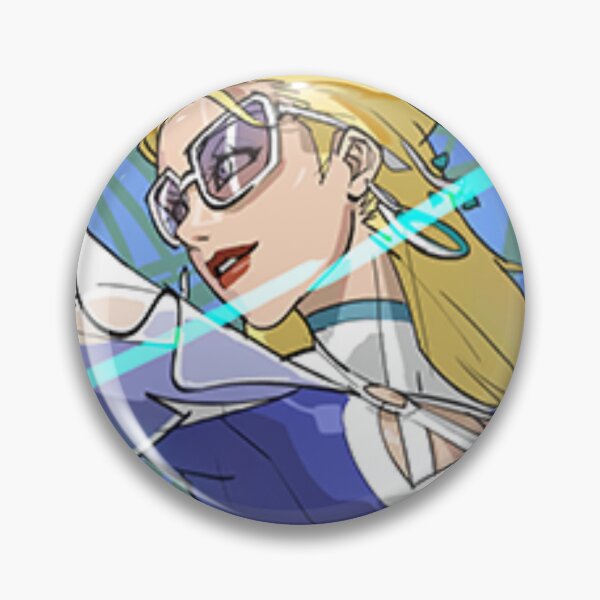 Item preview, Marvel Rivals Invisible Woman Azure Shade Nameplate designed and sold by KaiSpecter.