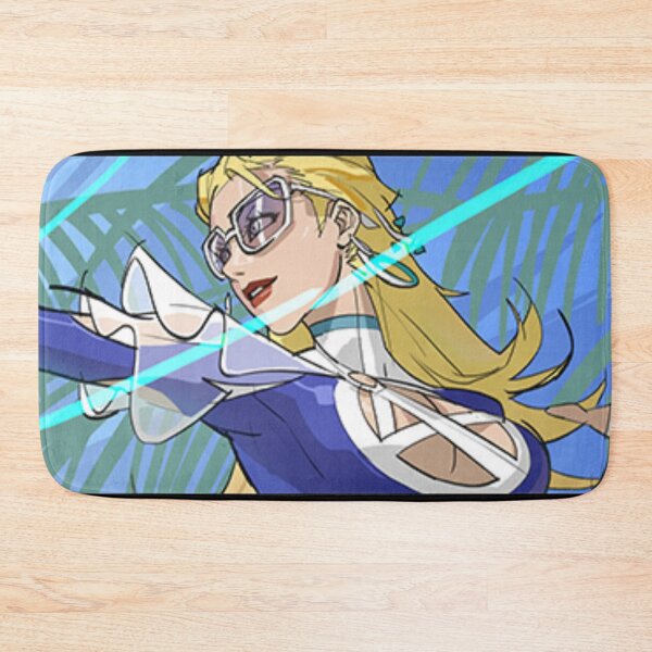 Item preview, Marvel Rivals Invisible Woman Azure Shade Nameplate designed and sold by KaiSpecter.