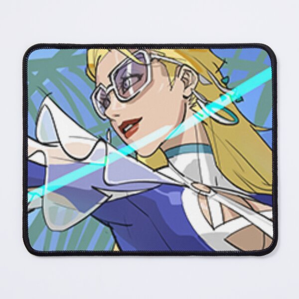 Item preview, Marvel Rivals Invisible Woman Azure Shade Nameplate designed and sold by KaiSpecter.