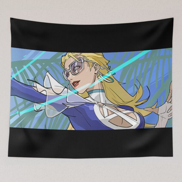 Item preview, Marvel Rivals Invisible Woman Azure Shade Nameplate designed and sold by KaiSpecter.