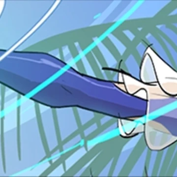 Artwork thumbnail, Marvel Rivals Invisible Woman Azure Shade Nameplate by KaiSpecter