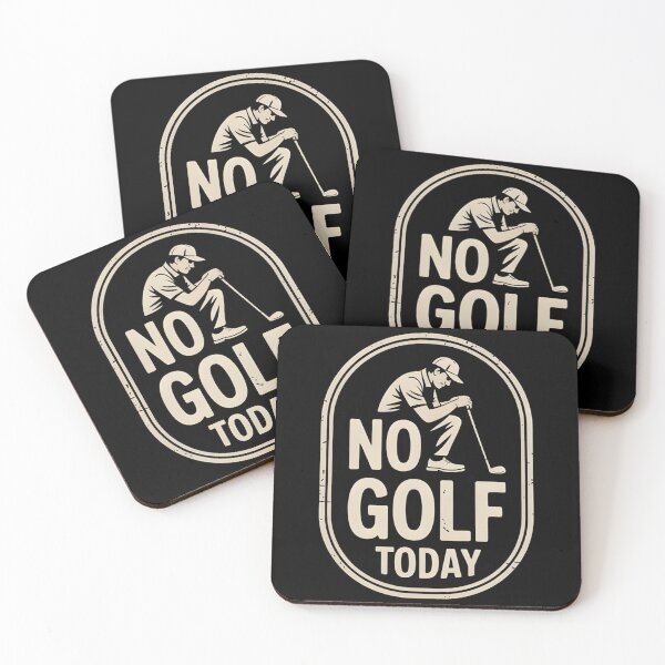 Item preview, No Golf Today, Funny Sad Golfer Design for Golf Lovers designed and sold by BLZART.
