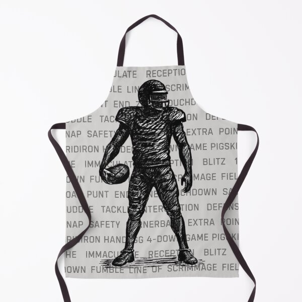 Item preview, Lispe Vintage Football Player Sketch Design designed and sold by Lispe-Designs.