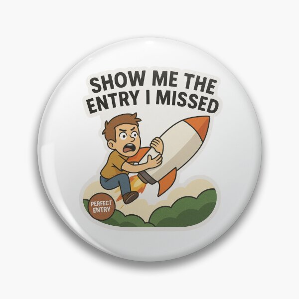 Item preview, Perfect Entry Trader on Rocket designed and sold by DivinelyAligned8.