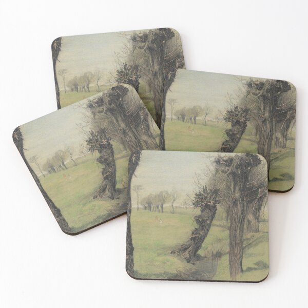 Item preview, Impressionism — Emilie Mediz-Pelikan - Willow Trees at a Brook | Dead Artists Collective designed and sold by Dead Artists Collective.