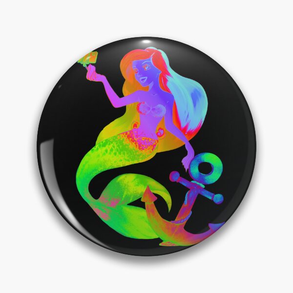 Item preview, A mermaid taking a selfie at the bottom of the ocean designed and sold by Lovelalaland.
