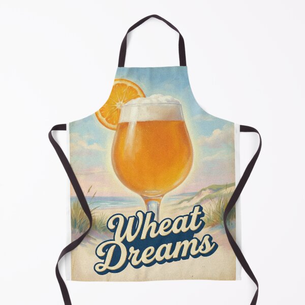 Item preview, Wheat Dreams Vintage Style Wheat Beer Poster Bar Art designed and sold by Cozy-Old-Pub.