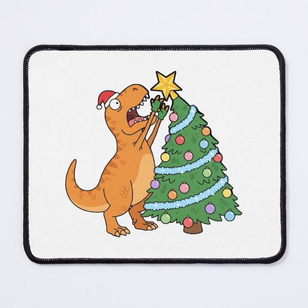 Item preview, Funny T-Rex Christmas Cartoon Illustration for Dinosaur Lover designed and sold by chattsuede.