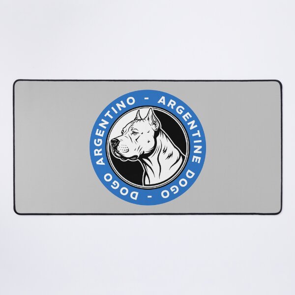 Item preview, Dogo Argentino Dog Breed Circle Logo designed and sold by KiwiRider.