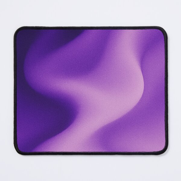 Item preview, Amethyst Purple Gradient Waves – Modern Abstract Fluid Art Print designed and sold by Finbadd.