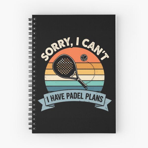 Item preview, Sorry I Can’t I Have Padel Plans Vintage Retro Sunset Court Life Priority designed and sold by HumansStuck12.