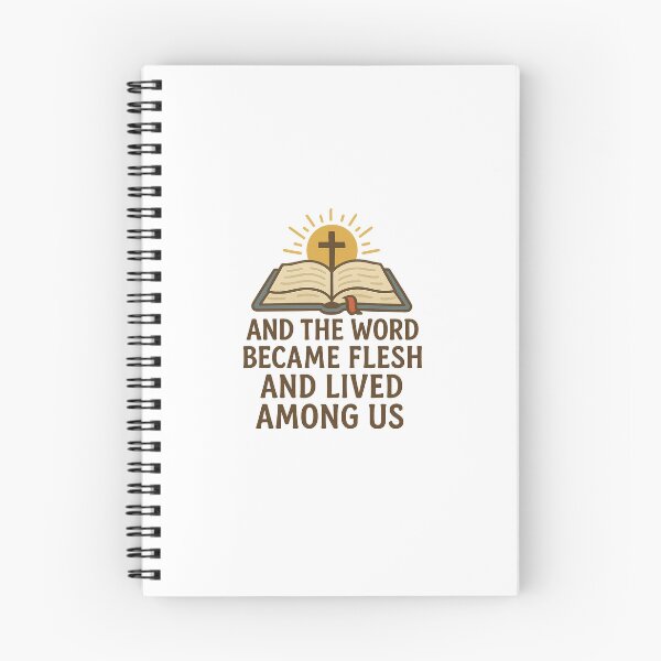 Item preview, And the Word Became Flesh and Lived Among Us designed and sold by ParsonBrown.