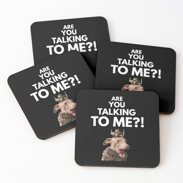 Item preview, Are You Talking To Me? Funny Dog Tee designed and sold by JustFunnyStuff.