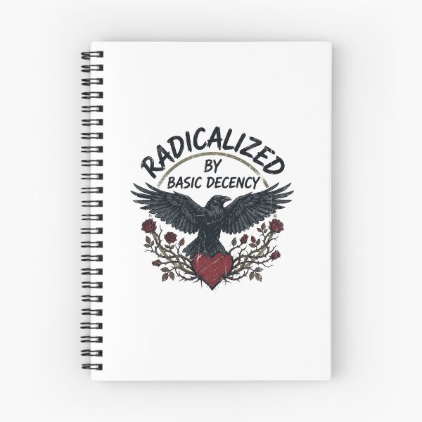 Item preview, Radicalized By Aesthetic Decadence Gothic Raven Grunge for Rebels designed and sold by chattsuede.