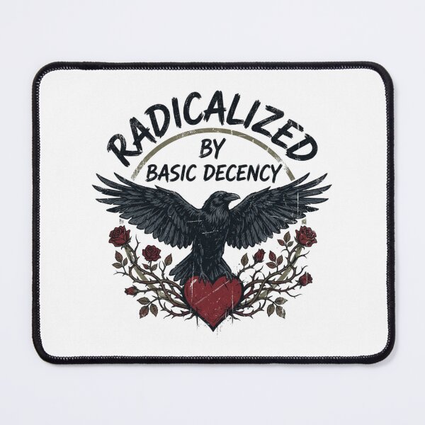 Item preview, Radicalized By Aesthetic Decadence Gothic Raven Grunge for Rebels designed and sold by chattsuede.