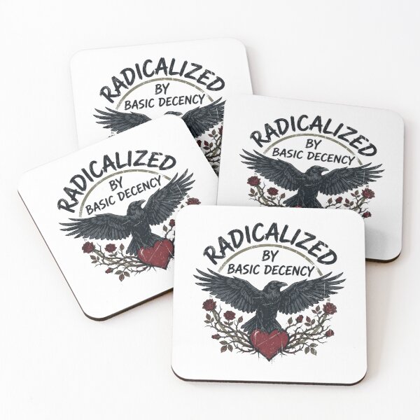 Item preview, Radicalized By Aesthetic Decadence Gothic Raven Grunge for Rebels designed and sold by chattsuede.