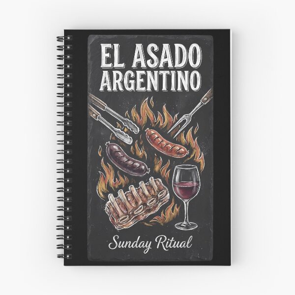 Item preview, El Asado Argentino - Sunday Ritual BBQ & Malbec Chalkboard Art designed and sold by Digital Dreams Arts.