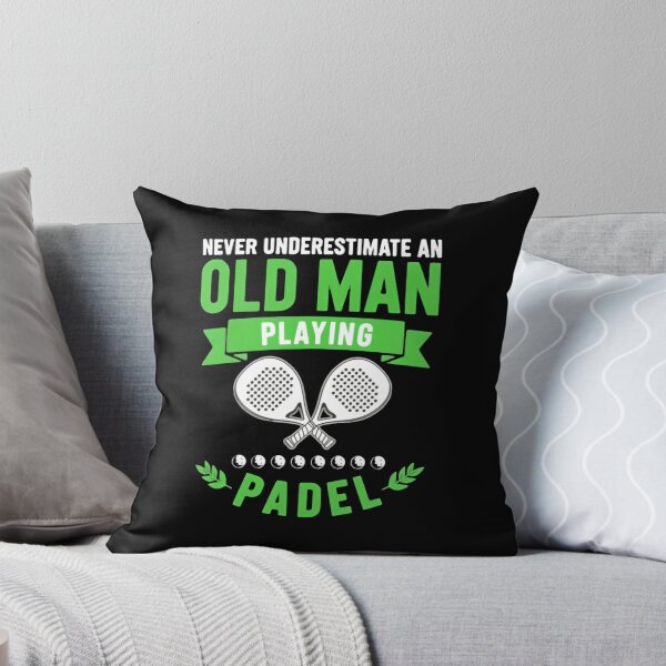 Item preview, Never Underestimate an Old Guy Who Plays Padel Power Agility Strategy designed and sold by HumansStuck12.