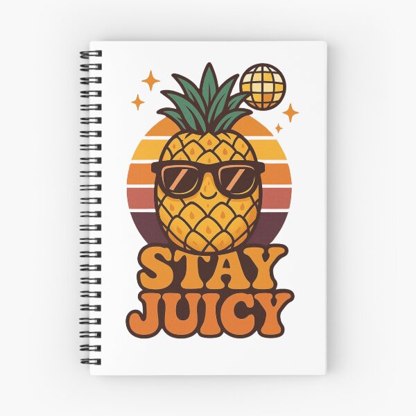 Item preview, Disco Pineapple Stay Juicy Graphic designed and sold by HoneyVibe.