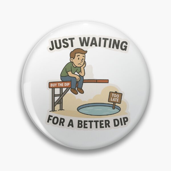 Item preview, Trader Waiting for the Dip designed and sold by DivinelyAligned8.
