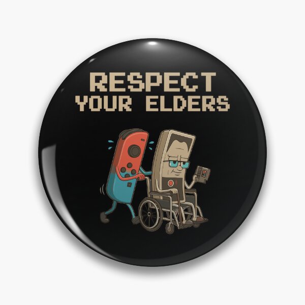 Item preview, Respect Your Elders Gaming Control Retro Funny Gamer  designed and sold by vynliazarthar.
