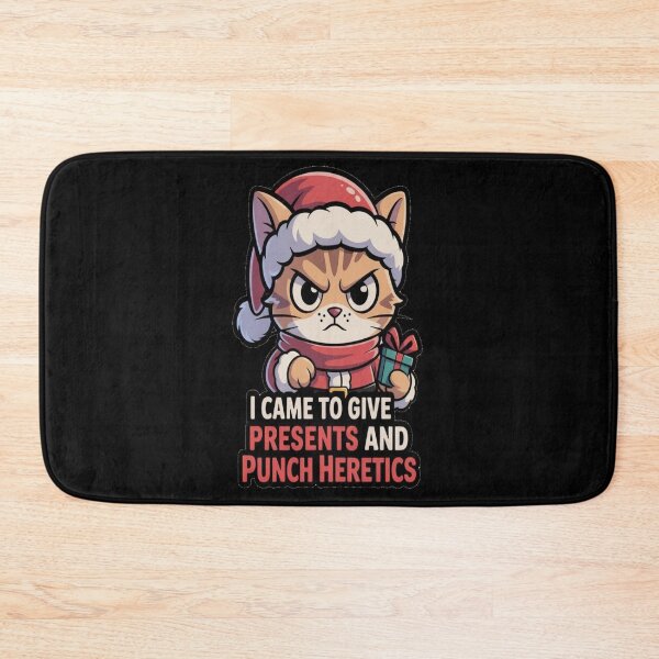 Item preview, I Came to Give Presents and Punch Heretics tshirt designed and sold by Jacky-Design.