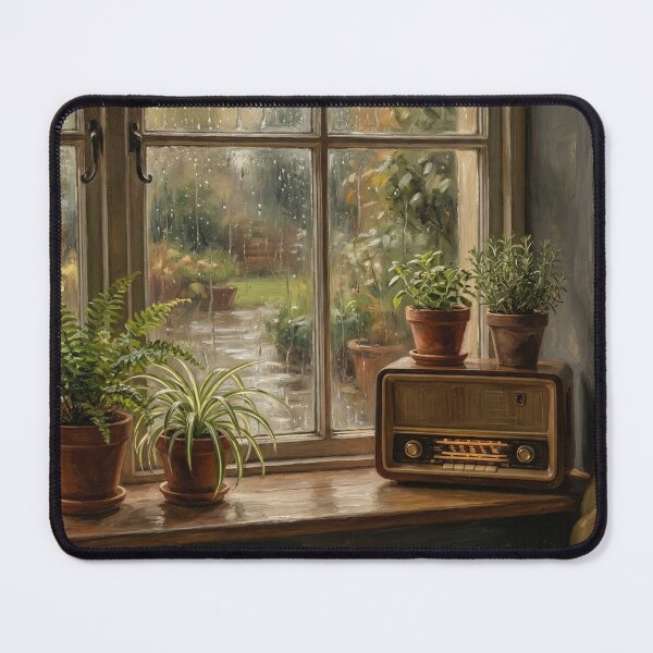 Item preview, Mossy Window — Lofi Afternoon designed and sold by Tamer ⭐⭐⭐⭐⭐.