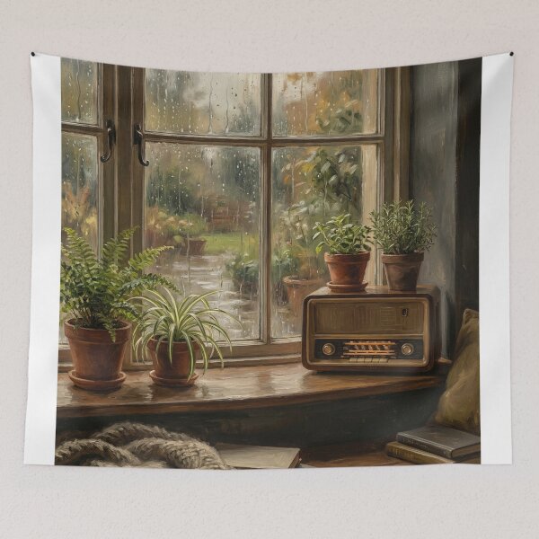 Artikelvorschau, Mossy Window — Lofi Afternoon entworfen und verkauft von Tamer ⭐⭐⭐⭐⭐.