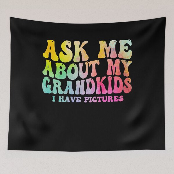 Item preview, Ask Me About My Grandkids I Have Videos - Funny Grandparents Gift designed and sold by gunaone-design.