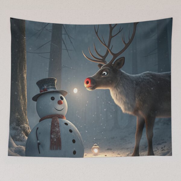 Item preview, Rudolf and Frosty (Spooky Edition) 04 designed and sold by AIfolklore.