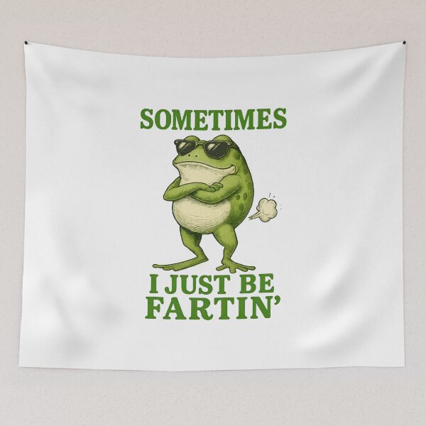 Item preview, Sometimes I Just Be Fartin' Frog designed and sold by gear-posters.