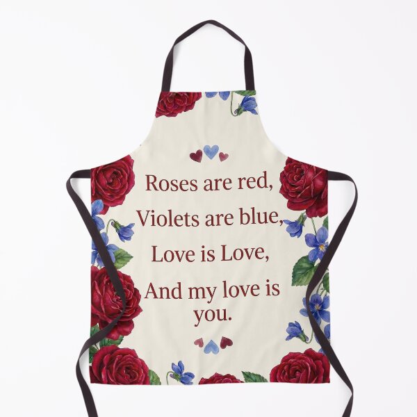 Item preview, Love is Love: Roses & Violets Romantic Poem Greeting Card designed and sold by kornkobart.