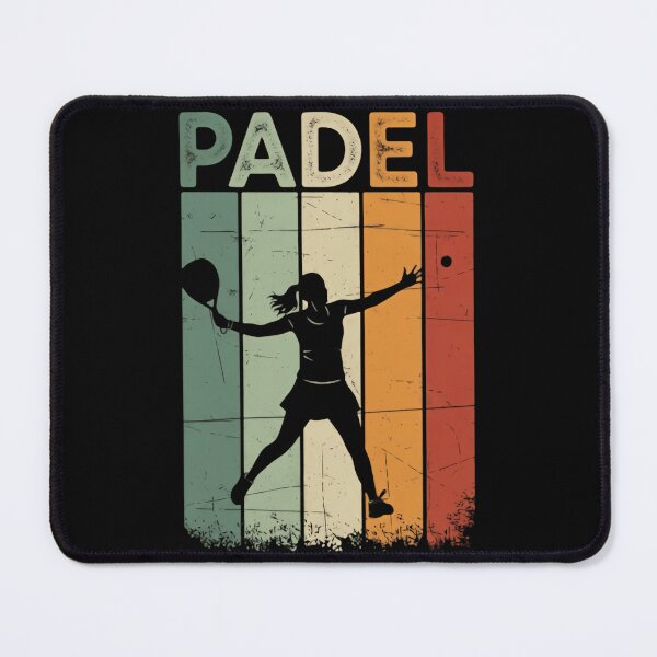 Item preview, Padel Player Vintage Retro Sunset Court Vibes Energy designed and sold by HumansStuck12.