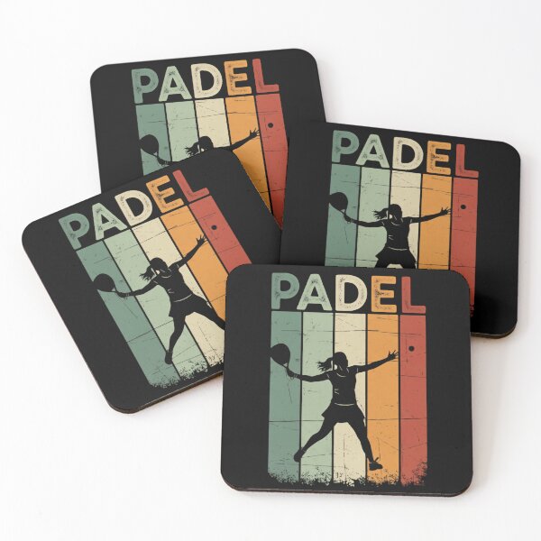 Item preview, Padel Player Vintage Retro Sunset Court Vibes Energy designed and sold by HumansStuck12.