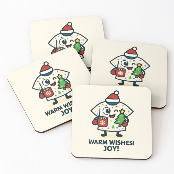 Item preview, Warm Wishes – Cocoa & Confetti T-Shirt Character designed and sold by DariaCraft.