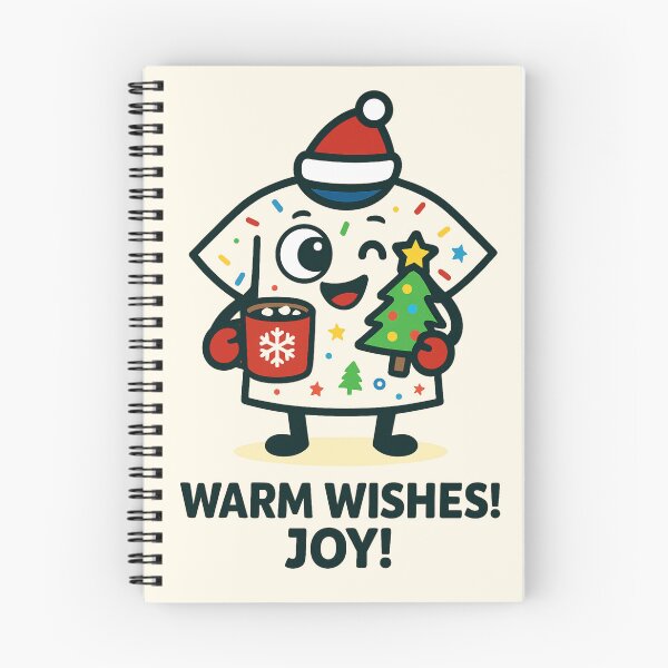 Item preview, Warm Wishes – Cocoa & Confetti T-Shirt Character designed and sold by DariaCraft.