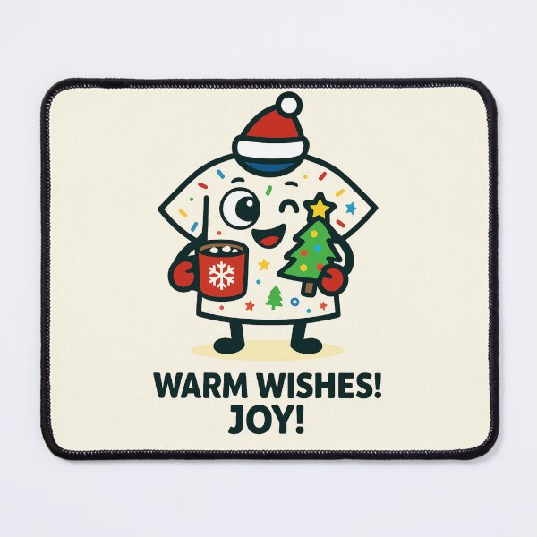 Item preview, Warm Wishes – Cocoa & Confetti T-Shirt Character designed and sold by DariaCraft.
