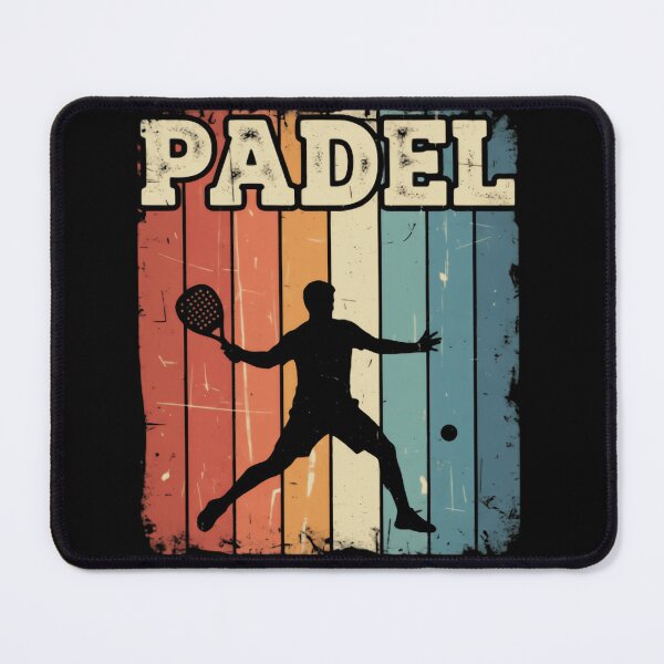Item preview, Padel Player Vintage Retro Sunset Game Fun Passion designed and sold by HumansStuck12.