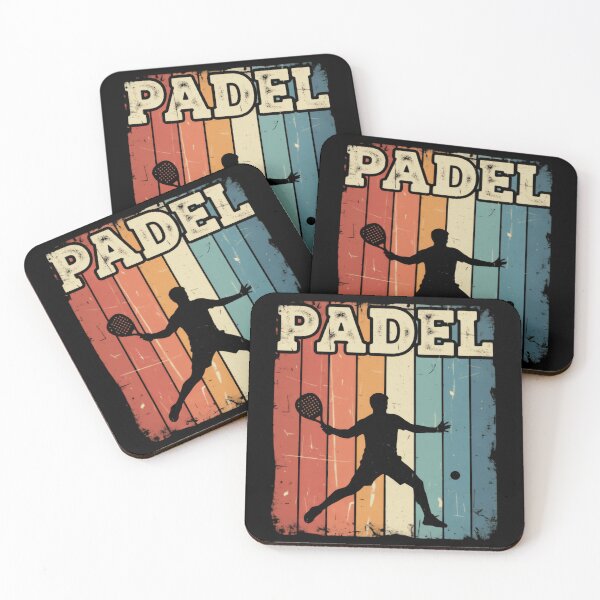 Item preview, Padel Player Vintage Retro Sunset Game Fun Passion designed and sold by HumansStuck12.